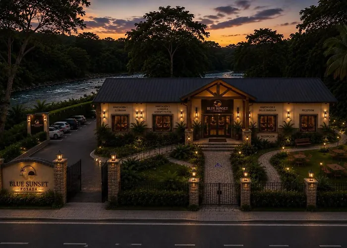 Lodge Blue Sunset